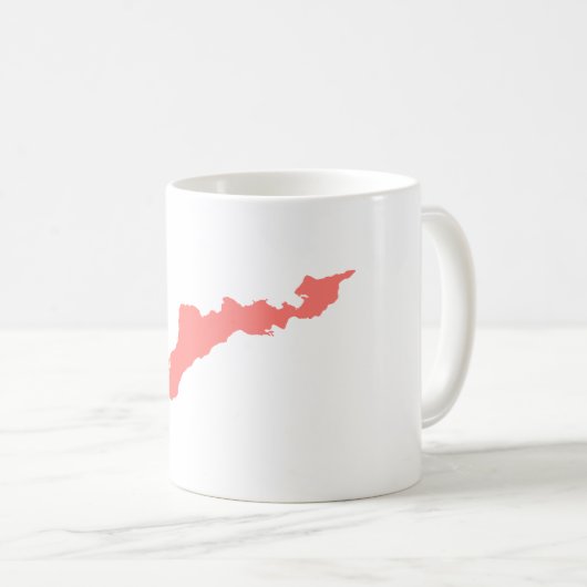 Fishers Island Tasse - Rosa (VorderseiteRechts)