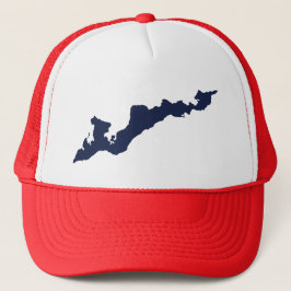 Fishers Island Trucker Hat - Marine Truckerkappe
