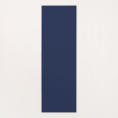 Fishers Island Yoga Mat - weiß/blau Yogamatte (Rückseite)