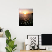 'Fishers of men' Bible Verse Poster (Heimbüro)