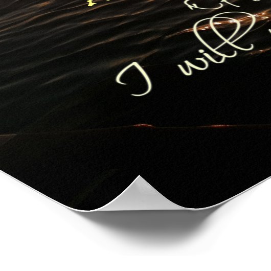 'Fishers of men' Bible Verse Poster (Ecke)