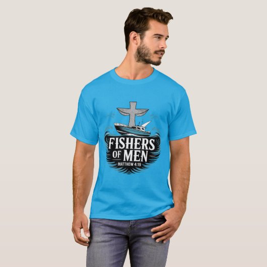Fishers Of Men Christian T-Shirt (Vorne ganz)