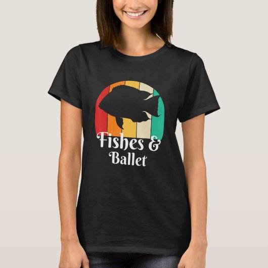 Fishes And Ballet Dancing T-Shirt (Vorderseite)