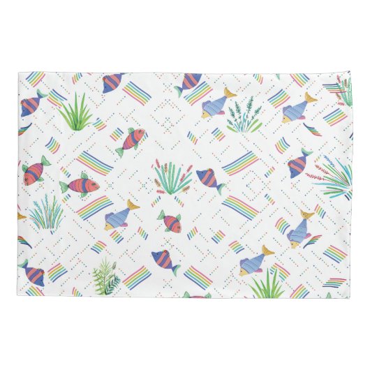 Fishes and Plants in Pond Kissenbezug (Rückseite)