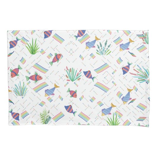 Fishes and Plants in Pond Kissenbezug (Vorderseite)