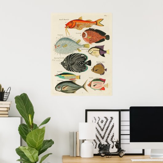 Fishes Poster (Heimbüro)