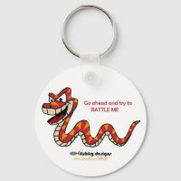 Fishfry Designs Rattlesnake Schlüsselkette