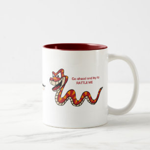 Fishfry entwirft zweifarbige Kaffee-Tasse Rattler Tasse