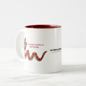 Fishfry entwirft zweifarbige Kaffee-Tasse Rattler Zweifarbige Tasse (Vorderseite Links)