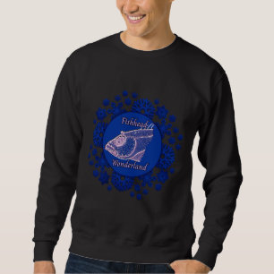 Fishhead Snowflake Wonderland Sweatshirt