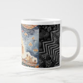 Fishherman's Batik Dream, Java Batik Specialty Tas Jumbo-Tasse (Rechts)