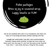 FISHIE PACKAGES Sushi Lapphund Milchtasse