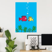 Fishies Poster (Heimbüro)