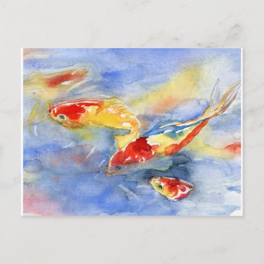 fishiesinwater2.jpg postkarte (Vorderseite)