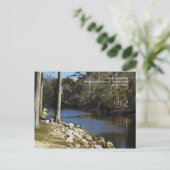 Fishin' auf der Postkarte (Stehend Vorderseite)