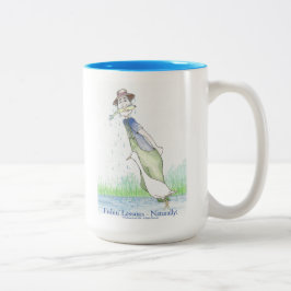 Fishin' Lessons - Naturally! Coffee Mug Zweifarbige Tasse