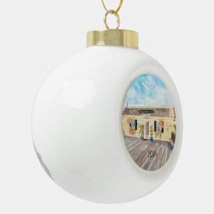 Fishin' Pier Grille Avalon NJ Keramik Ornament