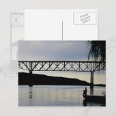 Fishin' Postkarte (Vorne/Hinten)