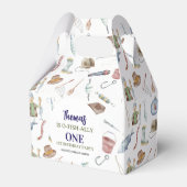 Fishing 1st Birthday | O-Fish-Ally One party Geschenkschachtel (Vorderseite)