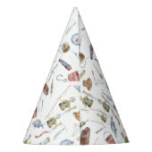 Fishing 1st Birthday | O-Fish-Ally One party Partyhütchen (Rückseite)