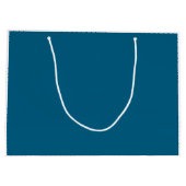 Fishing 60th Birthday  Große Geschenktüte (Rückseite)