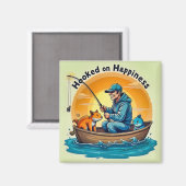  Fishing Adventures Magnet (Vorderseite/Rückseite)
