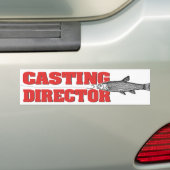 Fishing Angler Casting Director Funny Autoaufkleber (Auf Auto)