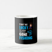 Fishing Art I Could Have Gone Fishing Kaffeetasse (Mittel)