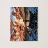 Fishing at Sunset Puzzle (Vertikal)