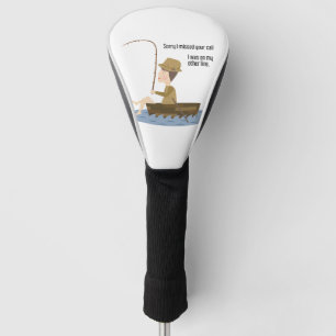 Fishing Blue Funny Sorry vermisst Ihr Call-Angebot Golf Headcover