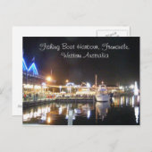 , Fishing Boat Harbour, Fremantle, West. Postkarte (Vorne/Hinten)
