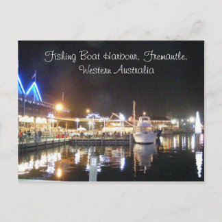 , Fishing Boat Harbour, Fremantle, West. Postkarte