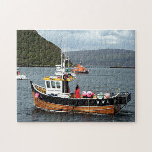 Fishing boat, Portree, Isle of Skye 2 Puzzle