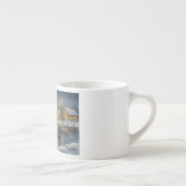 Fishing Boats in Harbor Christmas Espressotasse (Rechts)