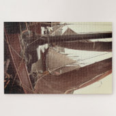 Fishing boats in Harbor Puzzle (Horizontal)