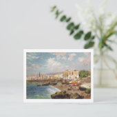 Fishing Boats on the Beach at Marinella, Neapel (o Postkarte (Stehend Vorderseite)