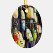 Fishing Boys Weihnachtsschmuck (Hinten)