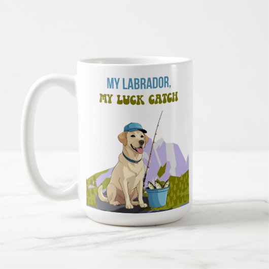 Fishing Buddy – Labrador Retriever Edition Kaffeetasse (Links)