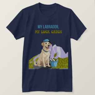 Fishing Buddy – Labrador Retriever Edition T-Shirt