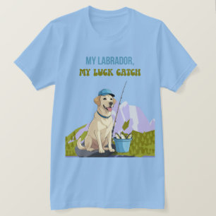 Fishing Buddy – Labrador Retriever Edition T-Shirt