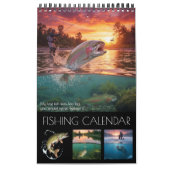 Fishing Calendar 2026 / Fish Photo Calendar Kalender (Titelbild)