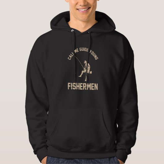 Fishing Call me guide young fishermen  2 Hoodie (Vorderseite)