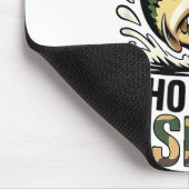 Fishing Camo B Fish Youth Just A Boy Who Loves Fis Mousepad (Ecke)