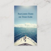 Fishing Charter Boating Business Cards Visitenkarte (Vorderseite)