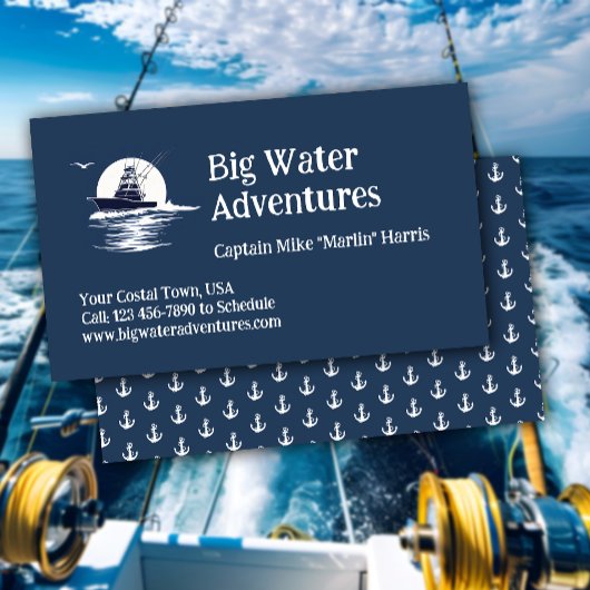 Fishing Charter Visitenkarte