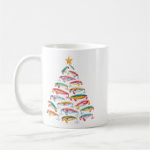 Fishing Christmas Tree Lights Lures Holiday Fisher Kaffeetasse (Links)