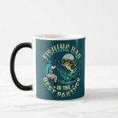 Fishing Dad Is The Best Partner Verwandlungstasse (Links)