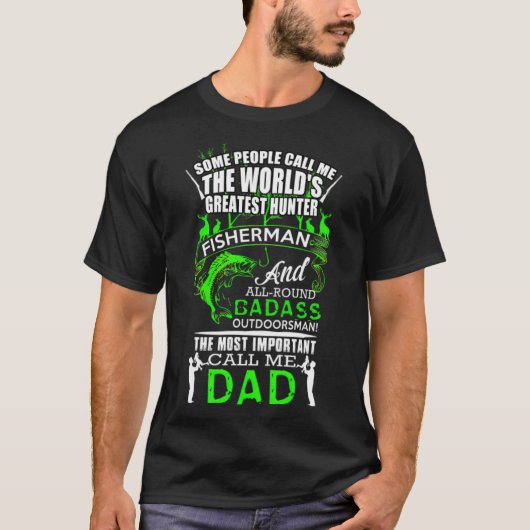 Fishing Dad T-Shirt (Vorderseite)