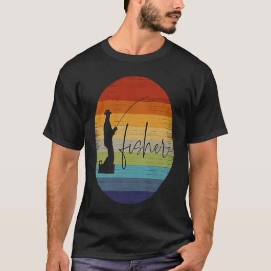 Fishing Fisherman T-Shirt (Vorderseite)