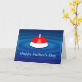 Fishing Float, Father's day card Karte (Gelbe Blume)